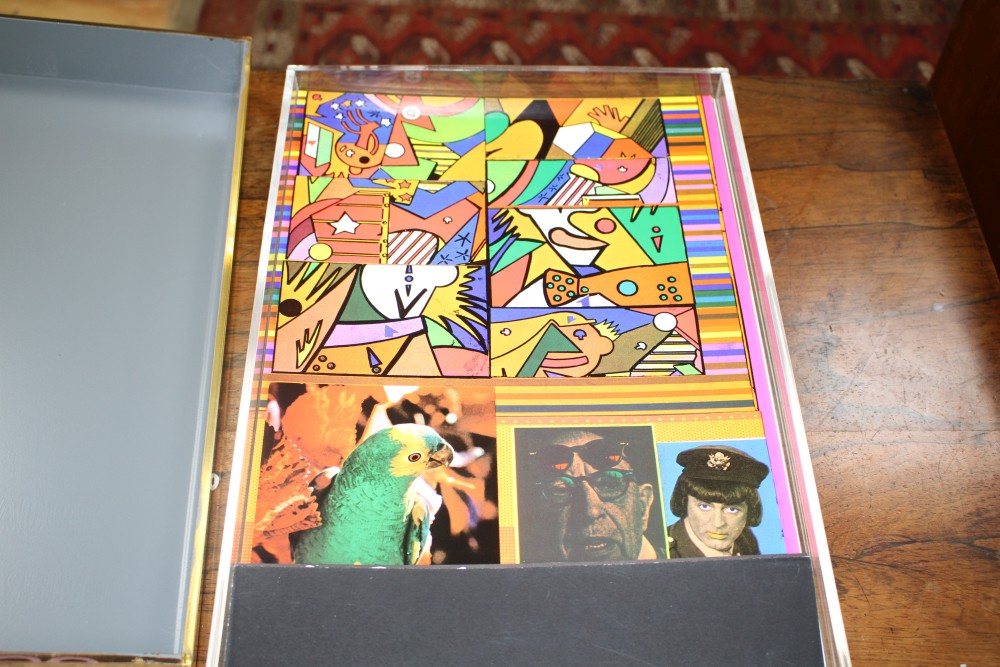 Eduardo Paolozzi, a boxed folio, General Dynamic F.U.N., signed in pencil and numbered 106/350, overall 40 x 28cm, label for Christie